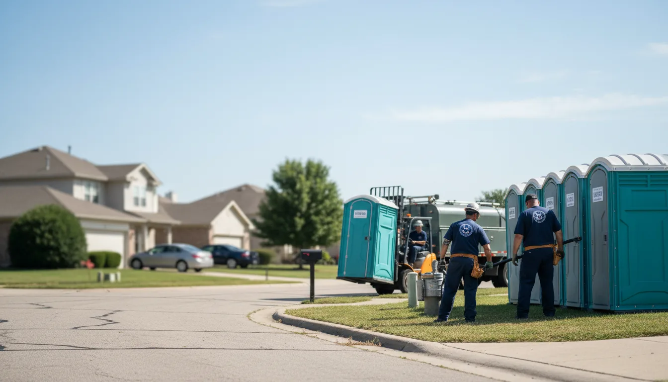 Porta Potty Rental in Summerfield, IL near me